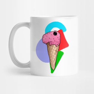 Creamasaurus Ice: a dinosaur that is also an ice cream Mug